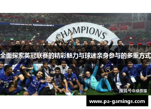 全面探索英冠联赛的精彩魅力与球迷亲身参与的多重方式