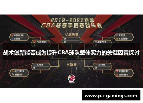 战术创新能否成为提升CBA球队整体实力的关键因素探讨