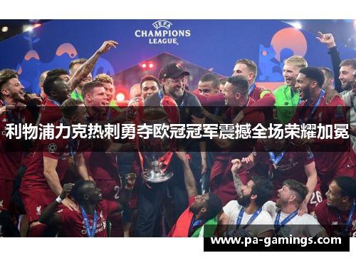 利物浦力克热刺勇夺欧冠冠军震撼全场荣耀加冕